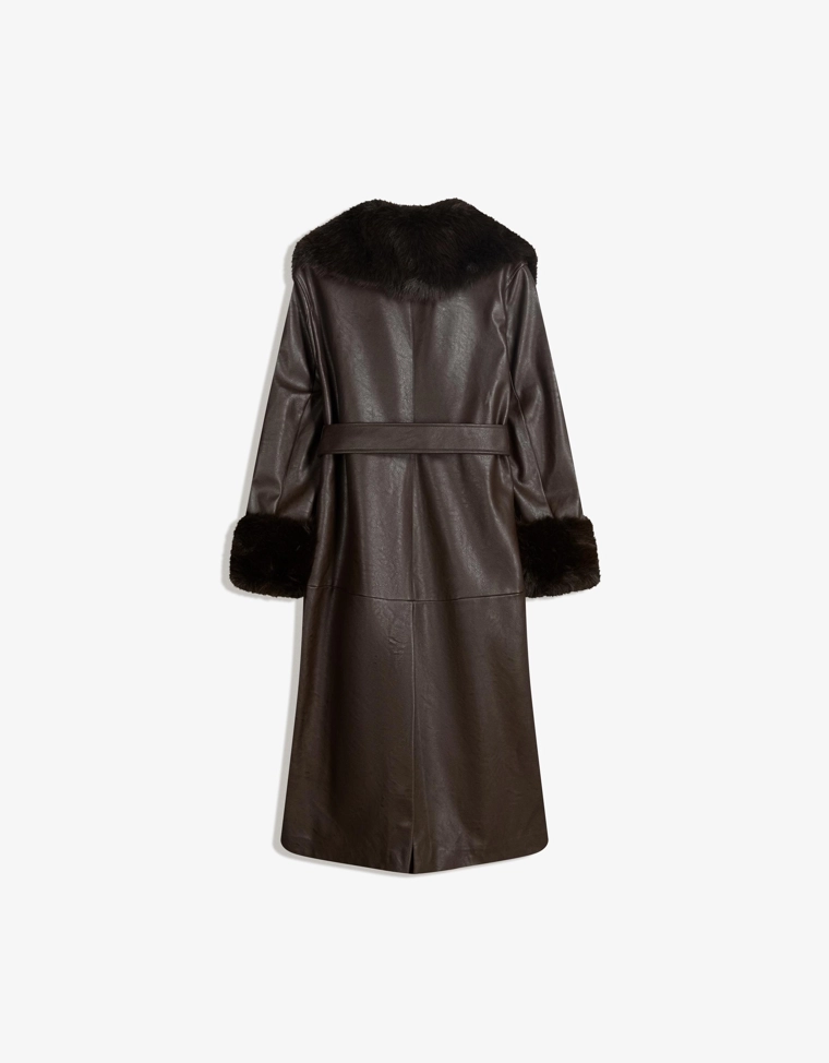 Контрастный жакет с рельефным узором