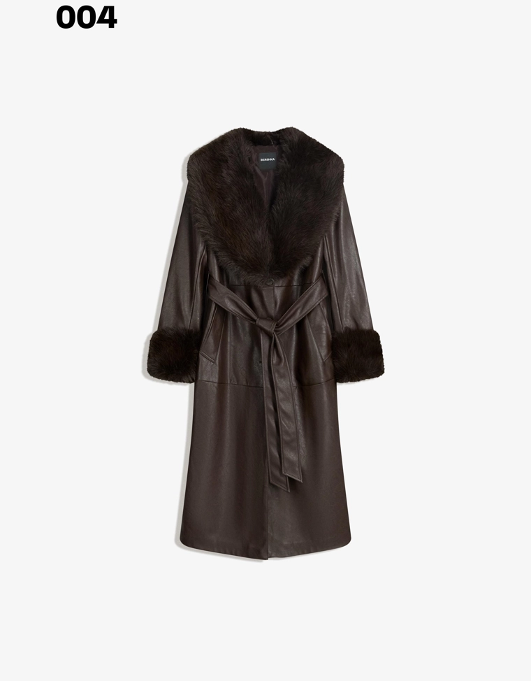 Контрастный жакет с рельефным узором