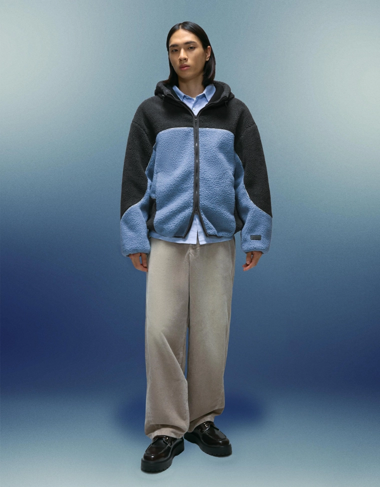 Куртка из искусственной овчины