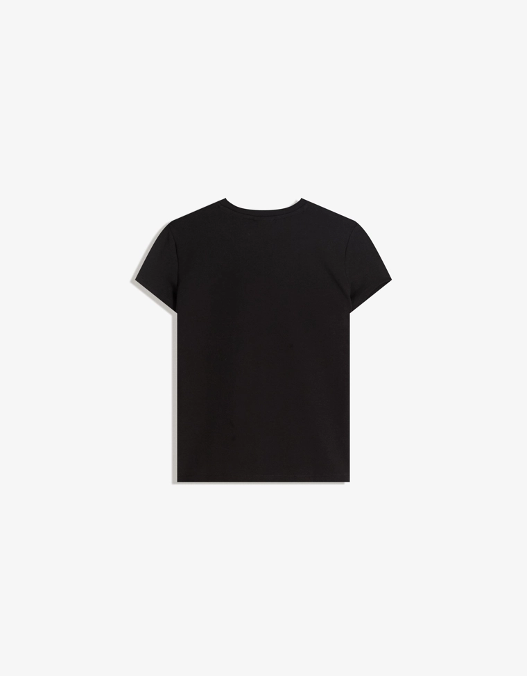 Футболка Lady Gaga с короткими рукавами и принтом