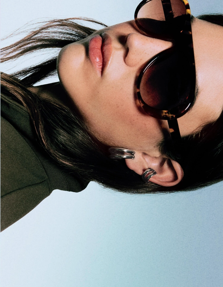 Набор из 8 серег и серьги-каффа Signature Edition