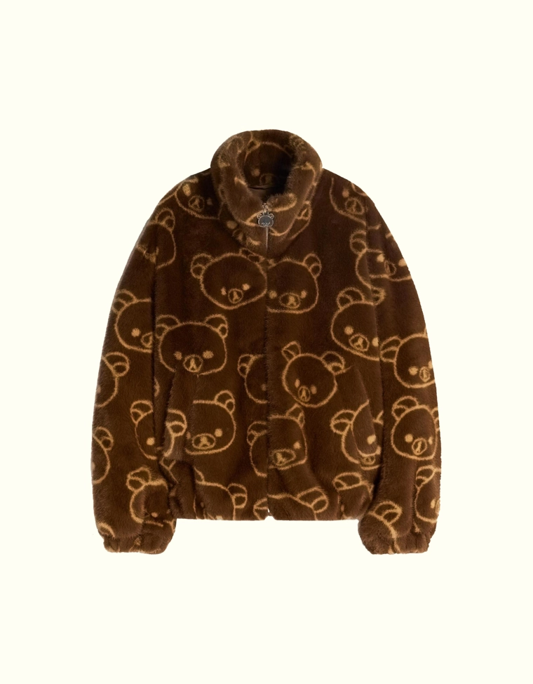 Куртка Rilakkuma из искусственного меха