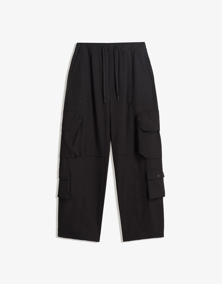 Брюки карго свободного кроя из высокотехнологичной ткани