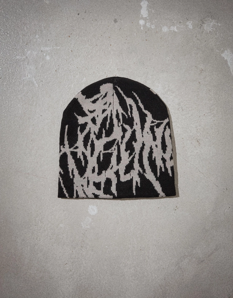 Шапка-бини жаккард
