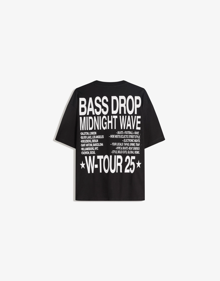 Футболка с короткими рукавами и принтом