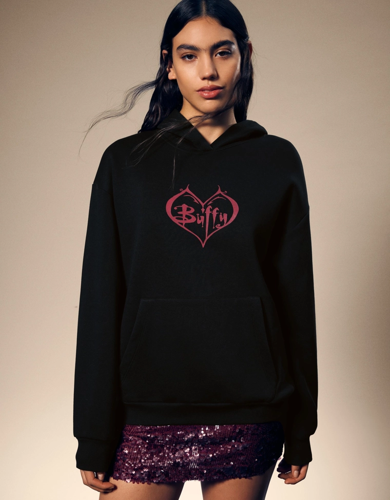 Толстовка с принтом «Баффи — истребительница вампиров»