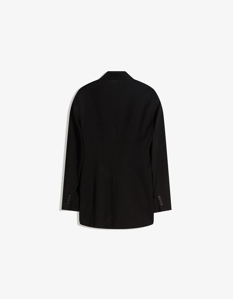 Блейзер с боковой пуговицей