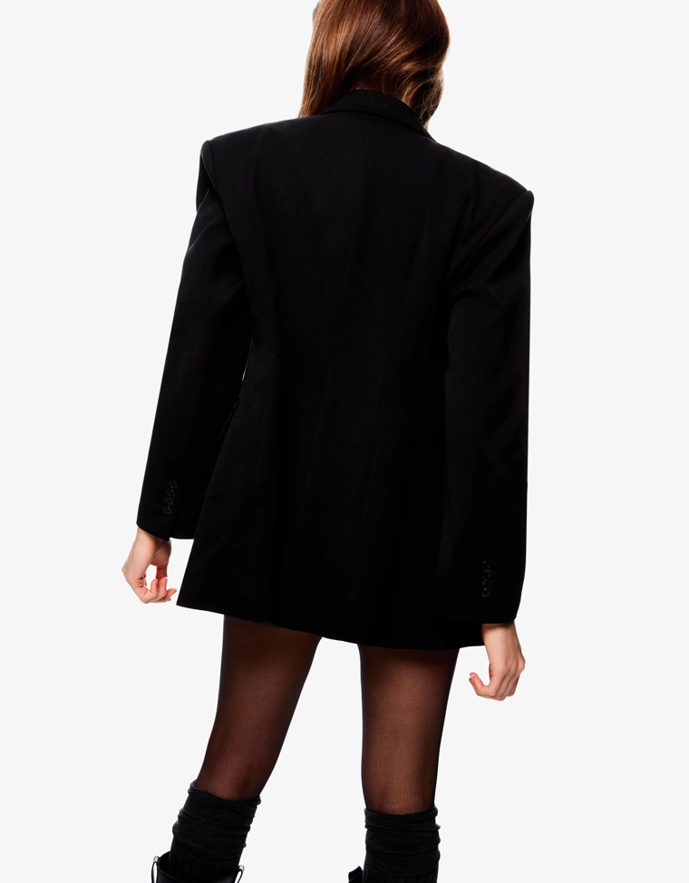 Блейзер с боковой пуговицей