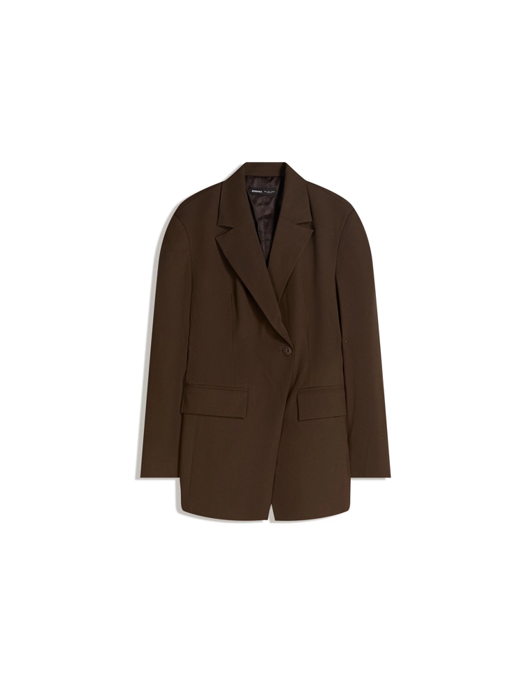 Блейзер с боковой пуговицей