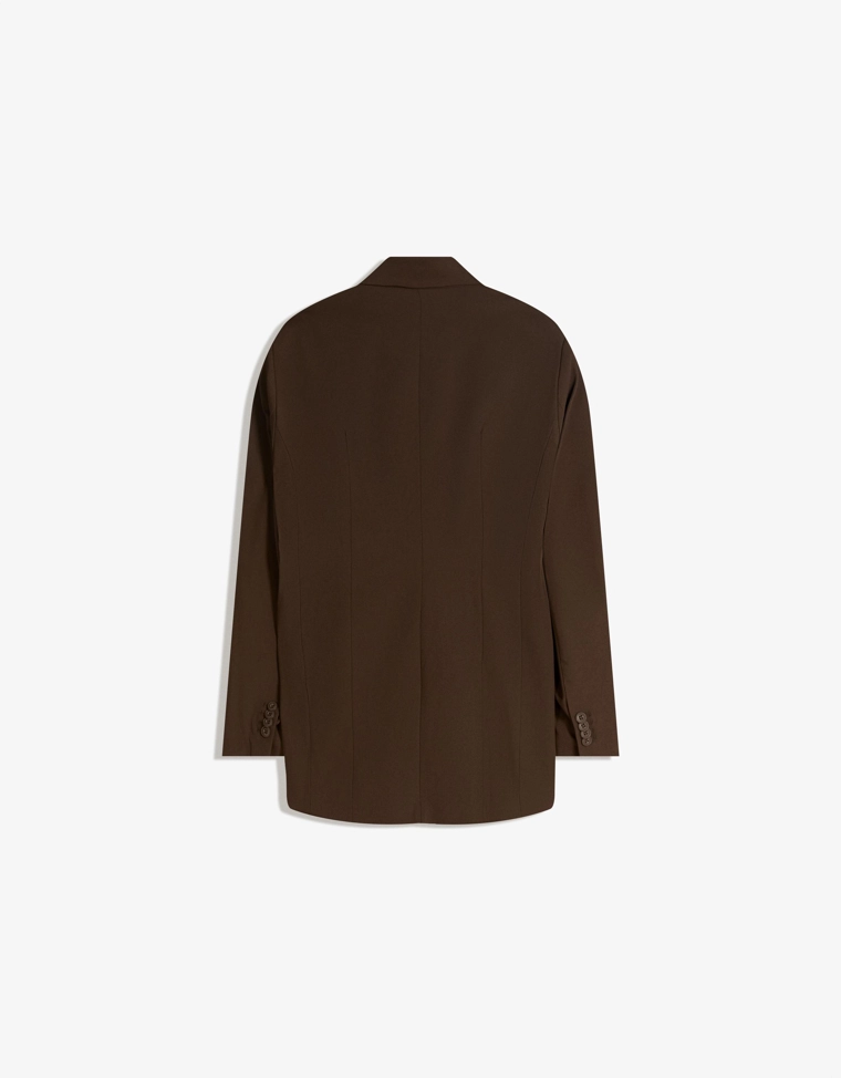 Блейзер с боковой пуговицей