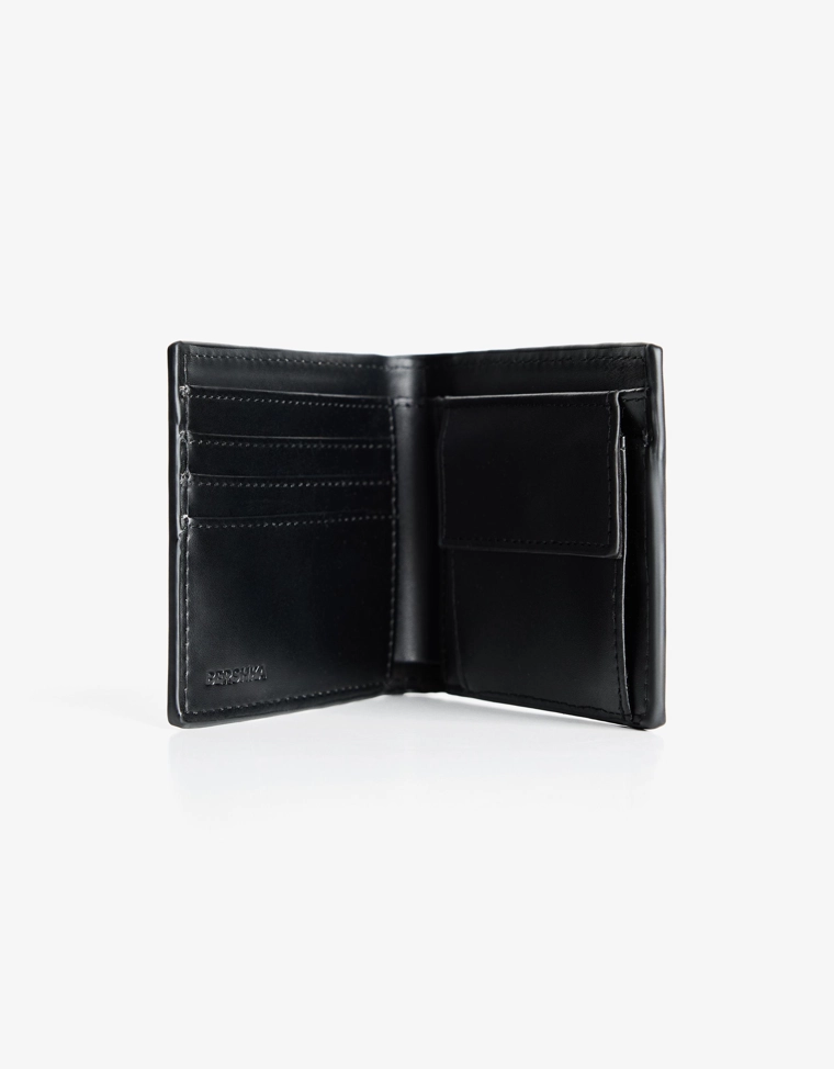 Кошелек с принтом и заклепками