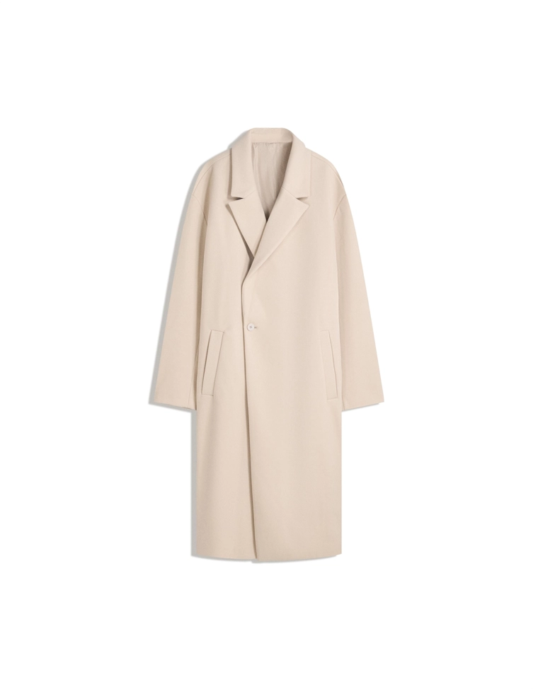 Пальто из драпа на запах