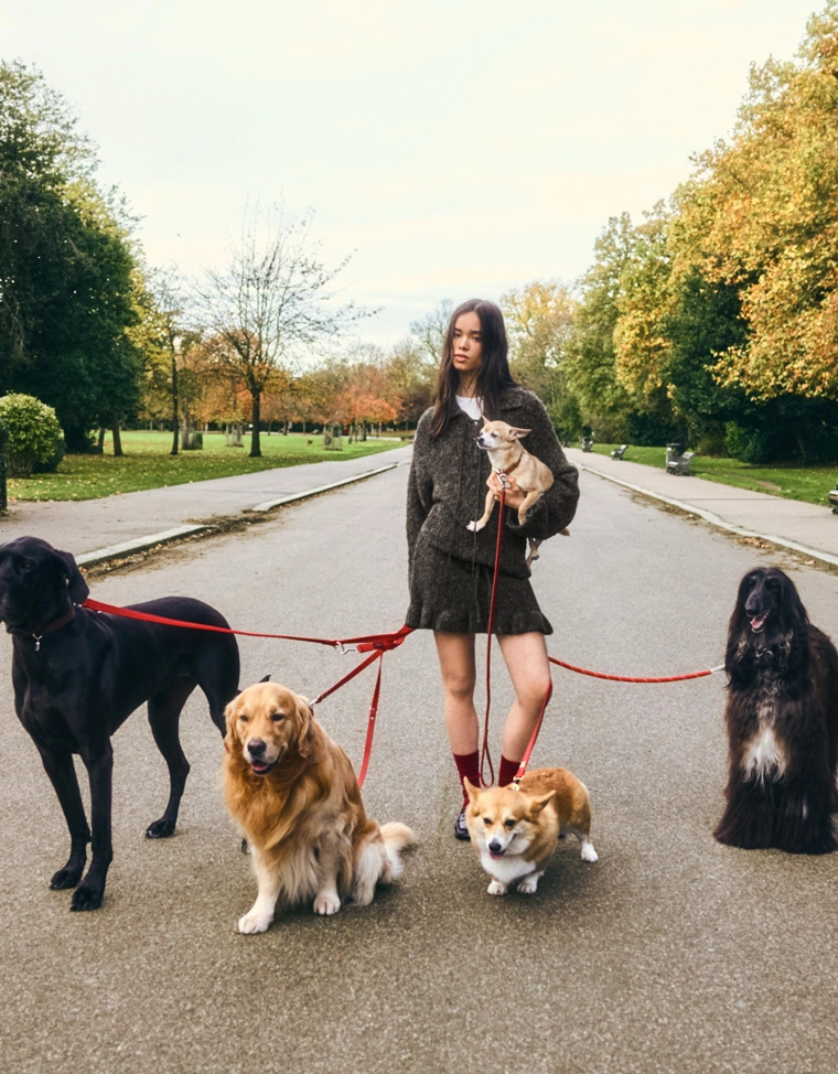 Мини-юбка с воланом и бантом