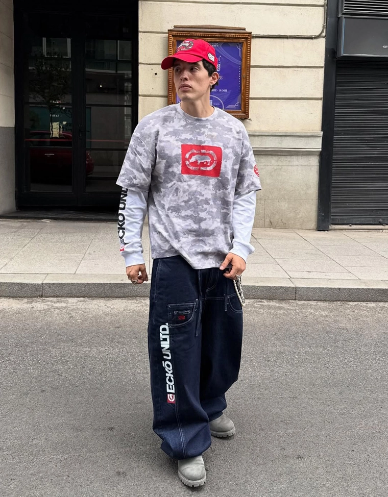 Футболка ecko unltd с мокрым слоем