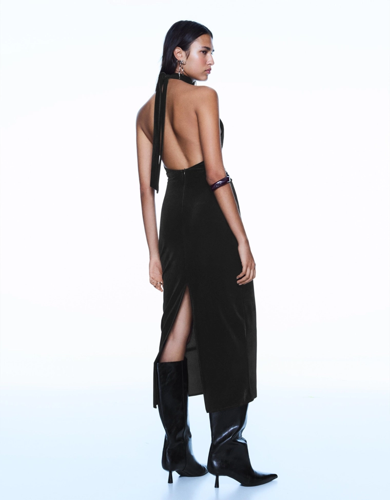 Футболка oversize в черном цвете