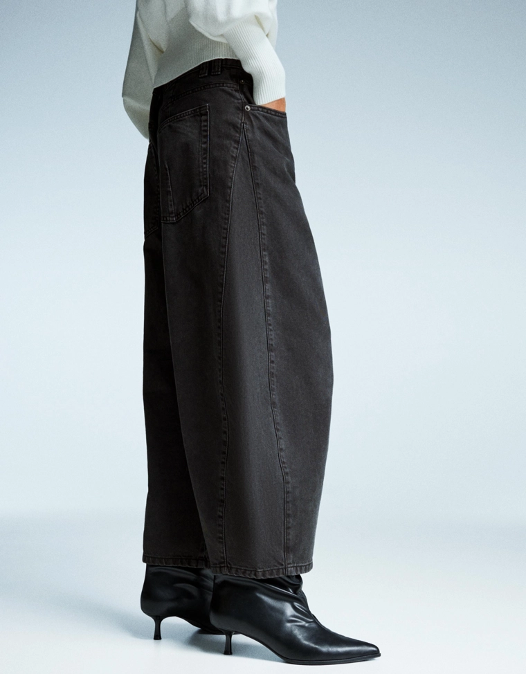 Укороченные брюки barrel