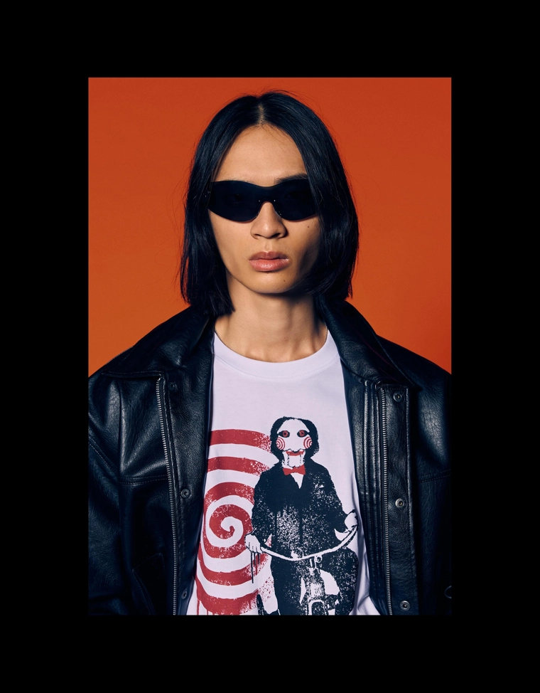 Футболка с короткими рукавами и принтом Saw