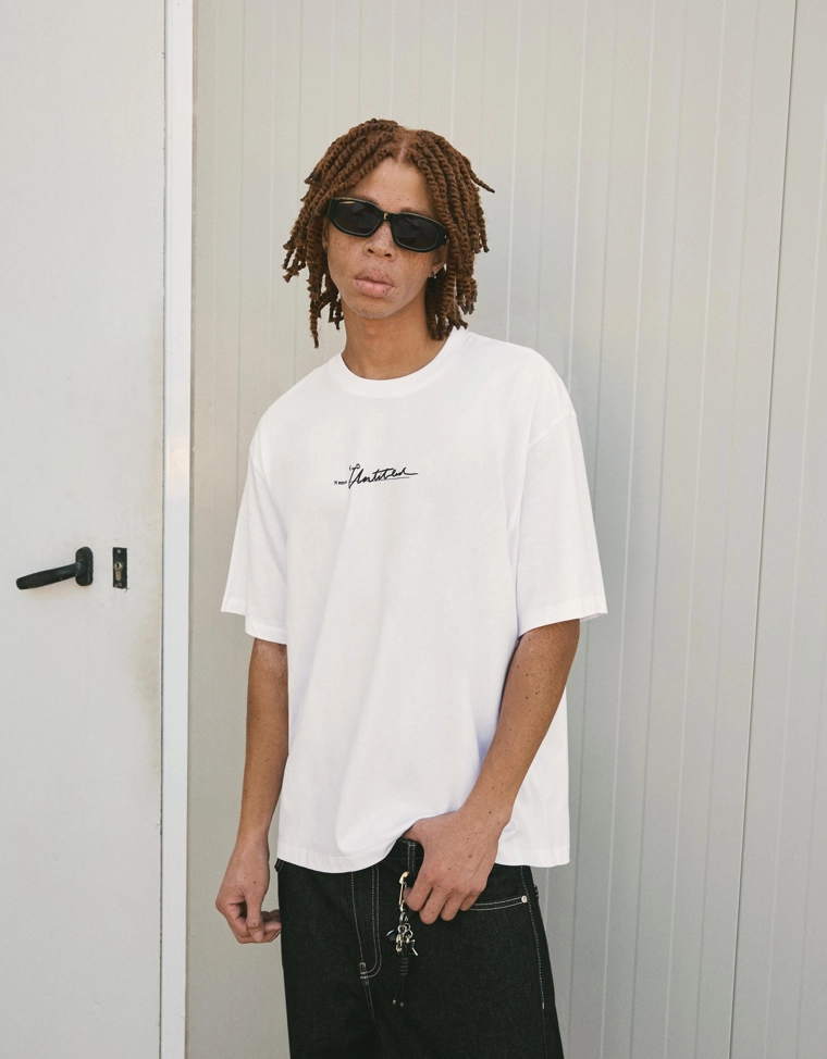 Футболка с короткими рукавами и принтом