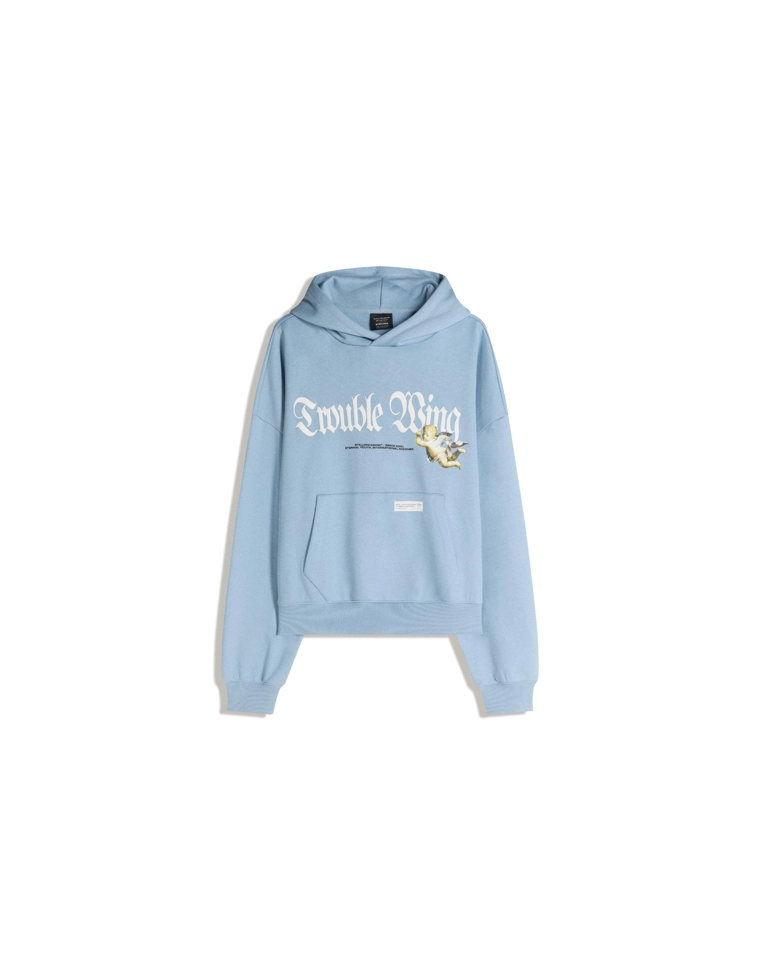 Толстовка объемного кроя с принтом Saint Margaret of Cortona