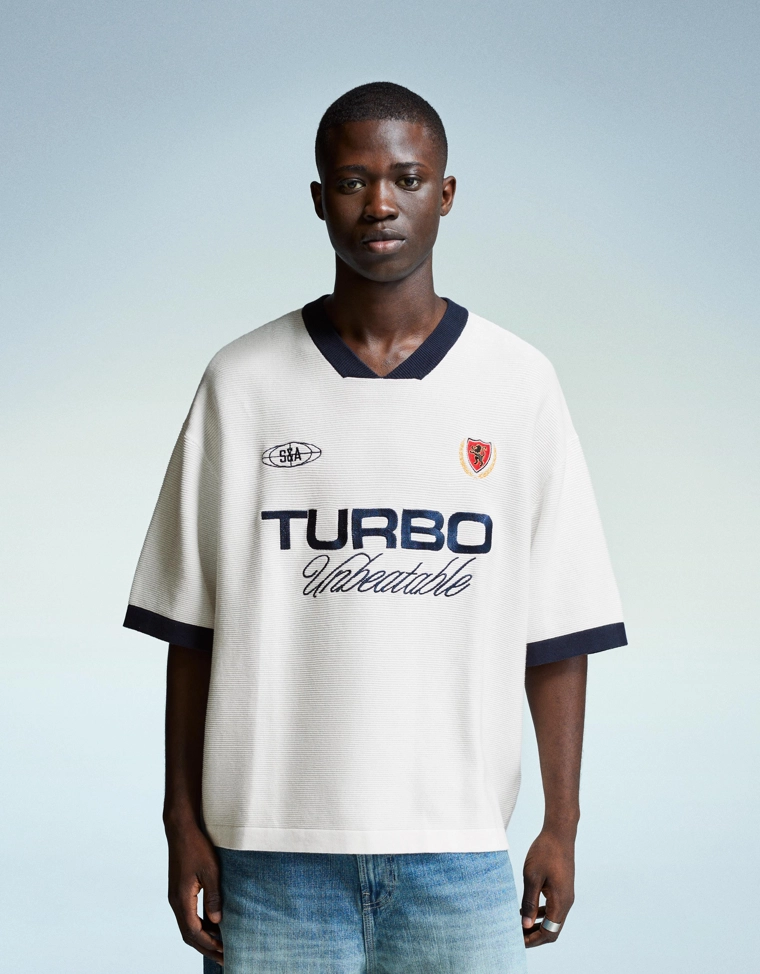 Футболка с принтом