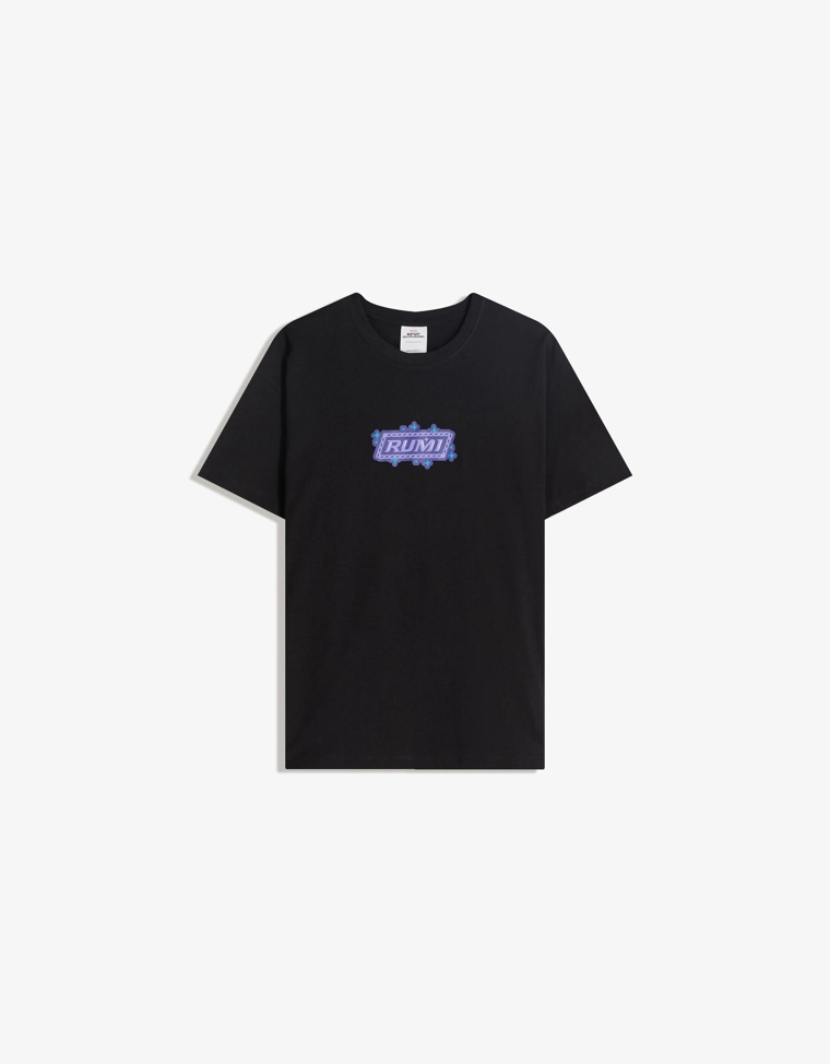 Футболка KPop Demon Hunters Huntr/x с короткими рукавами и принтом