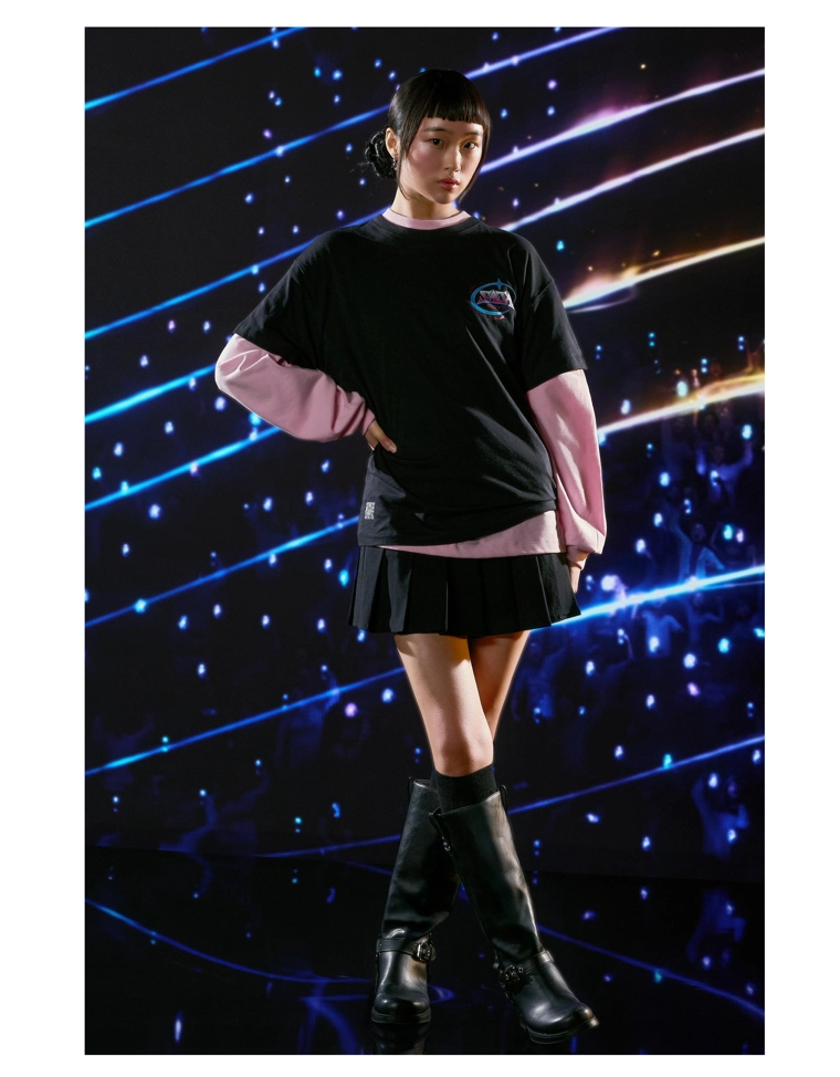 Футболка K-Pop Demon Hunters Saja Boys с короткими рукавами и принтом