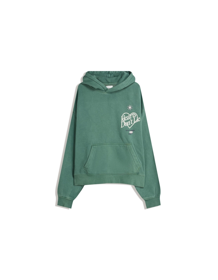 Толстовка с эффектом потертости и принтом