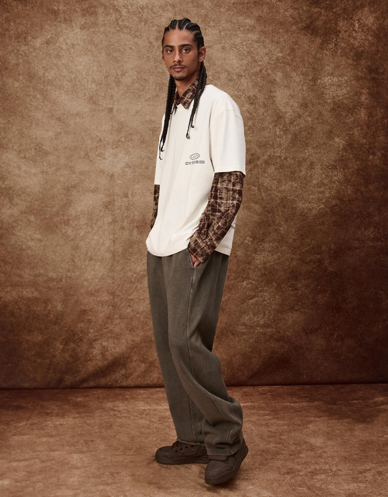 Футболка с короткими рукавами и принтом