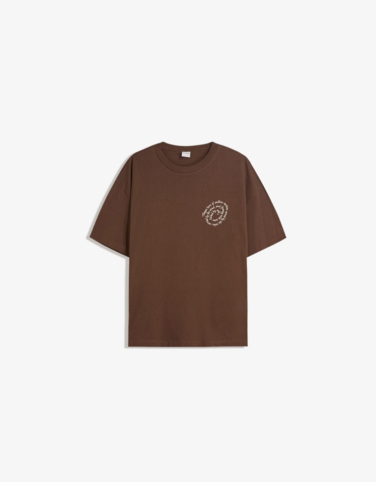 Футболка с принтом