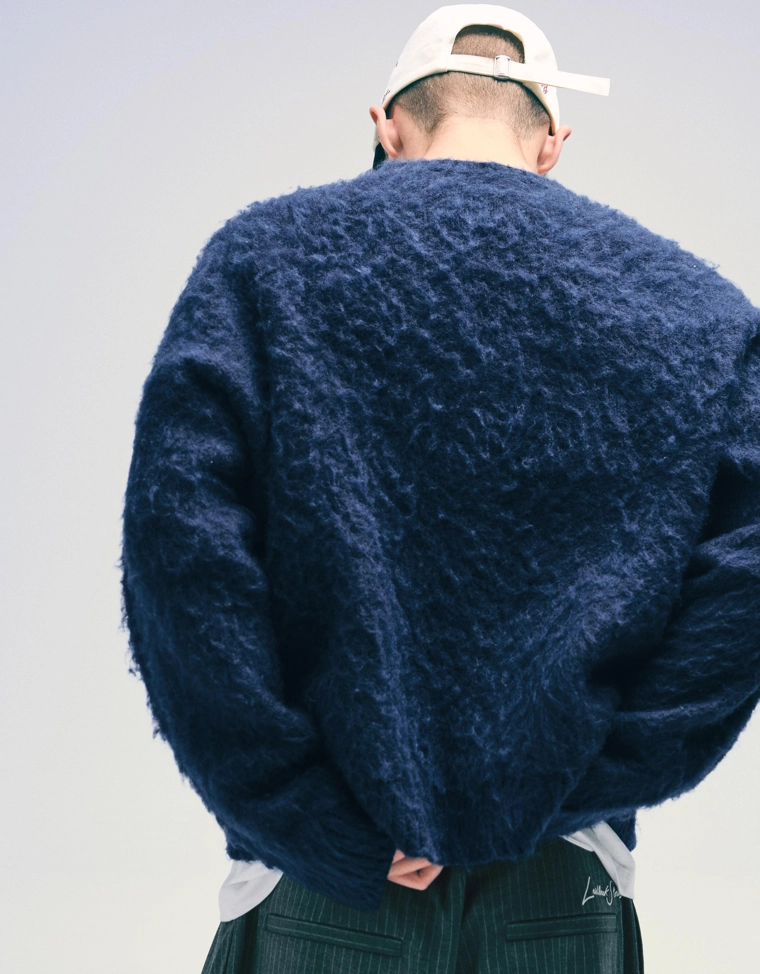 Свитер с начесом