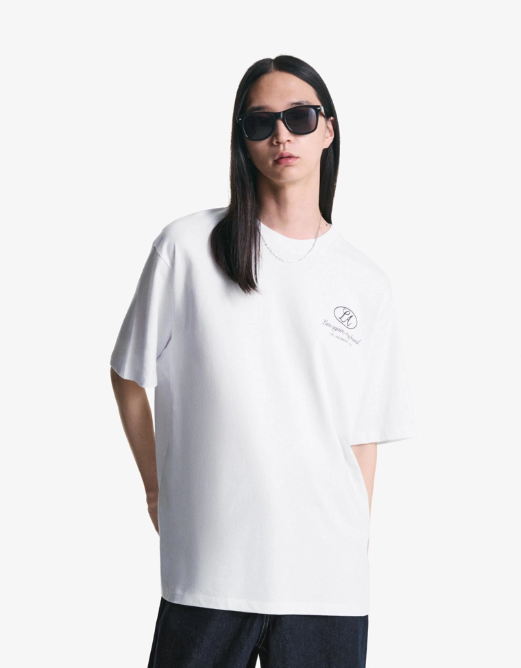 Футболка с принтом