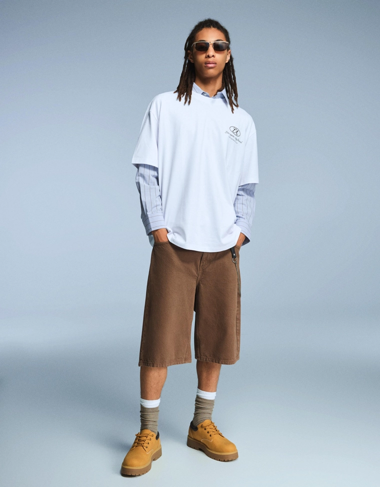 Футболка с принтом