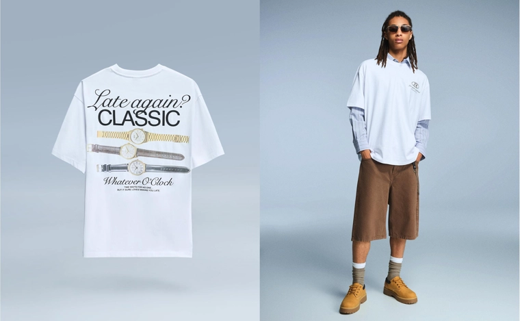 Футболка с принтом