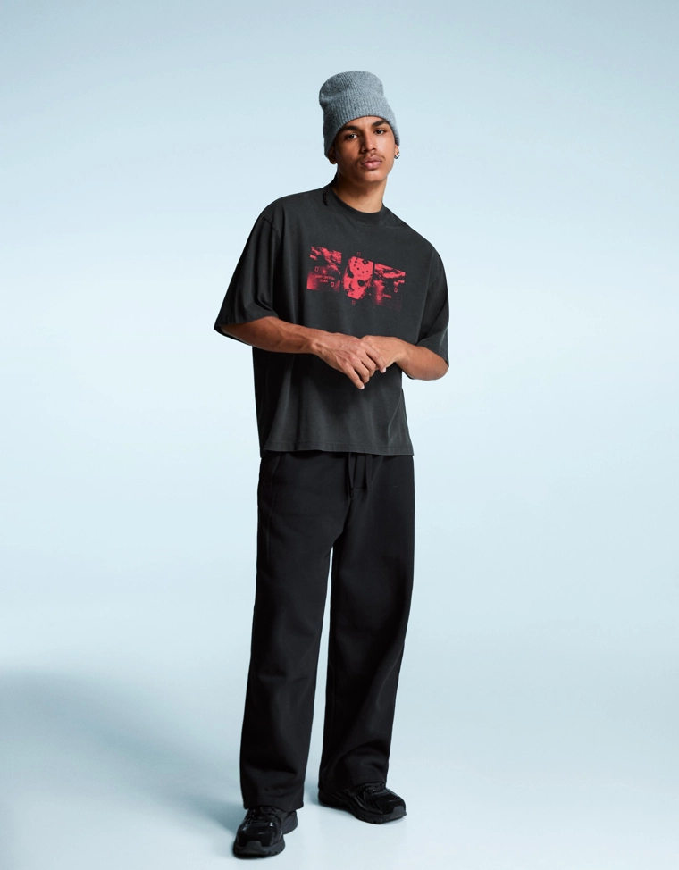 Футболка с короткими рукавами и принтом Friday the 13th