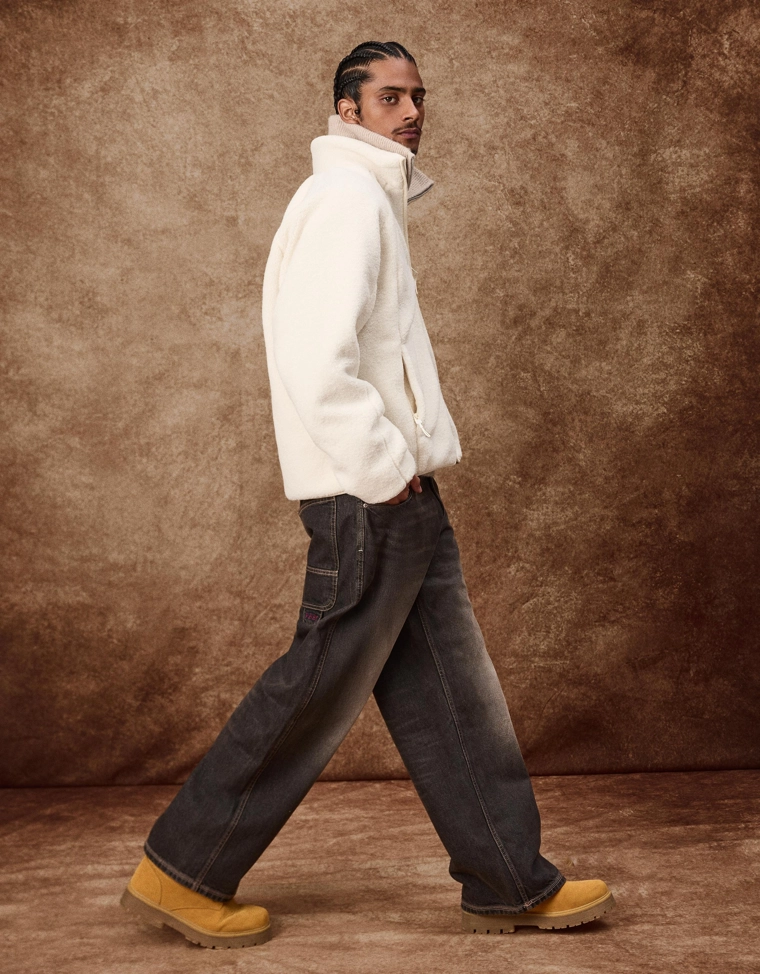 Куртка из искусственной овчины