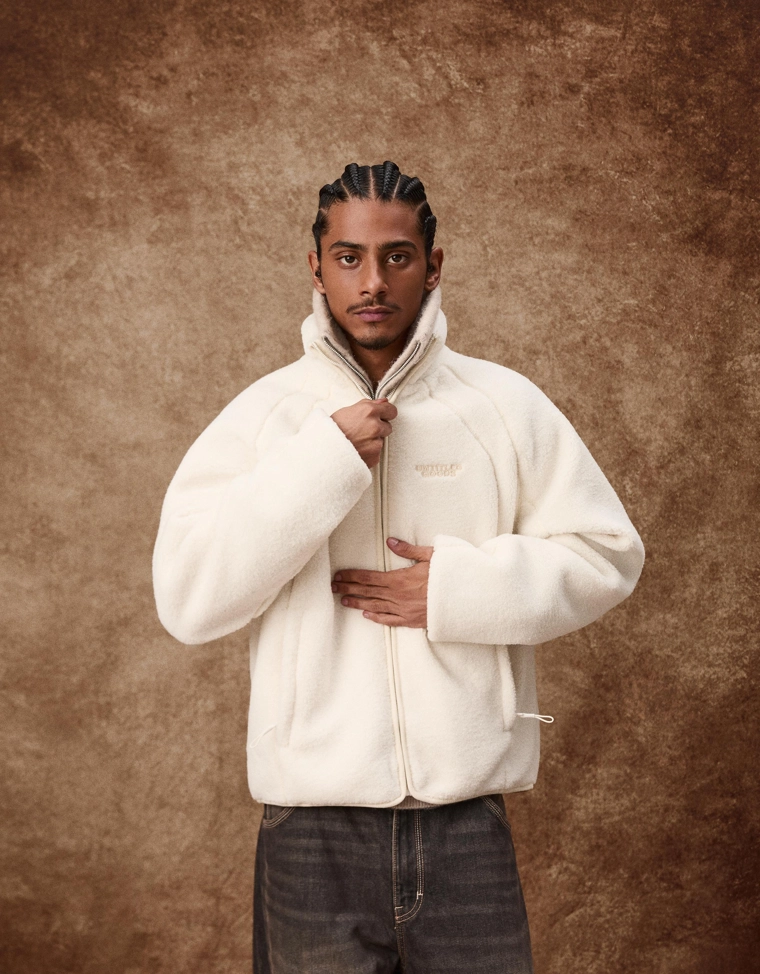 Куртка из искусственной овчины