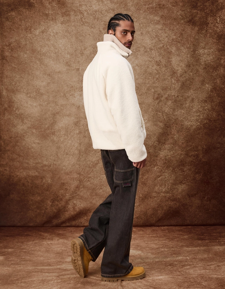 Куртка из искусственной овчины