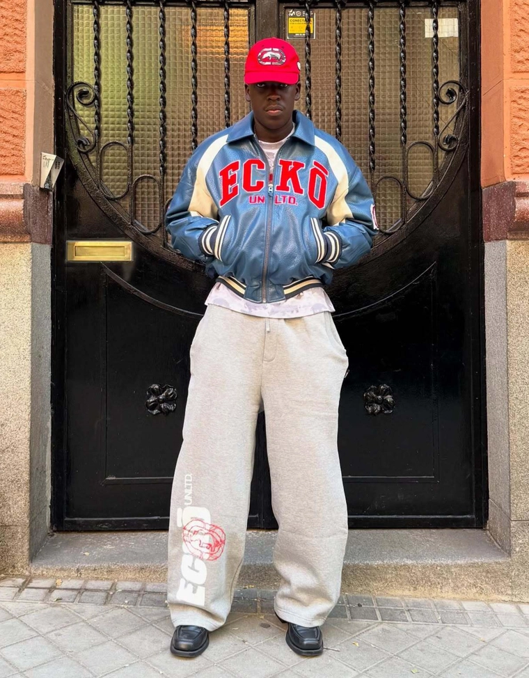 Бейсболка ecko unltd с нашивками