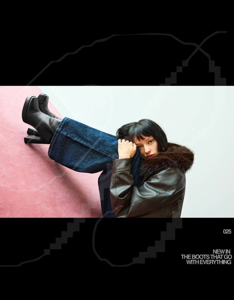 Полусапоги на высоком каблуке платформы