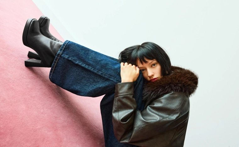 Полусапоги на высоком каблуке платформы