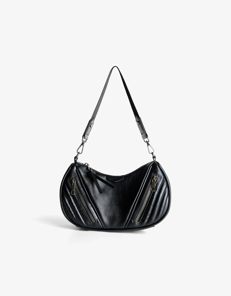 Сумка через плечо с заклепками