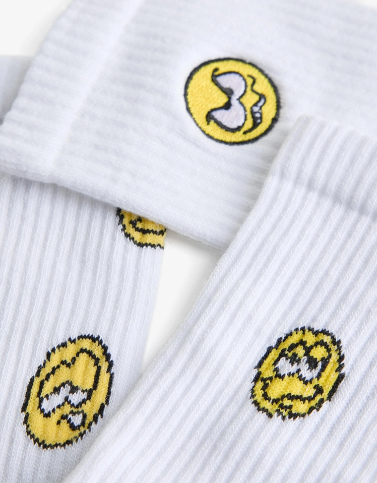 Набор из 3 пар носков с принтом