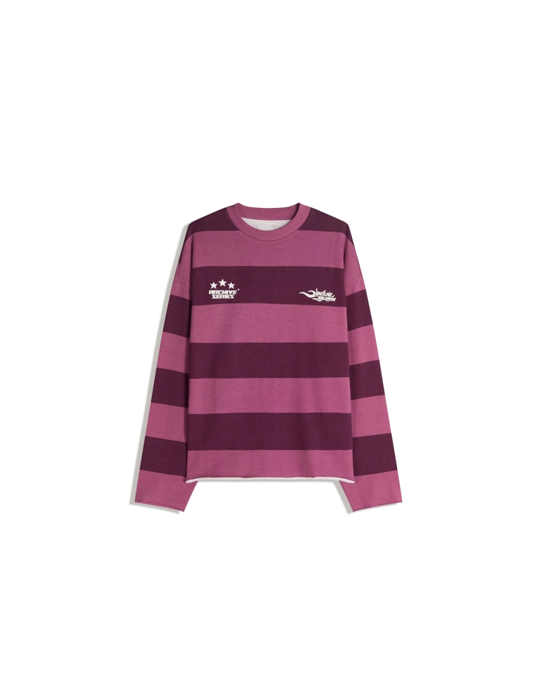 Толстовка с начесом и принтом