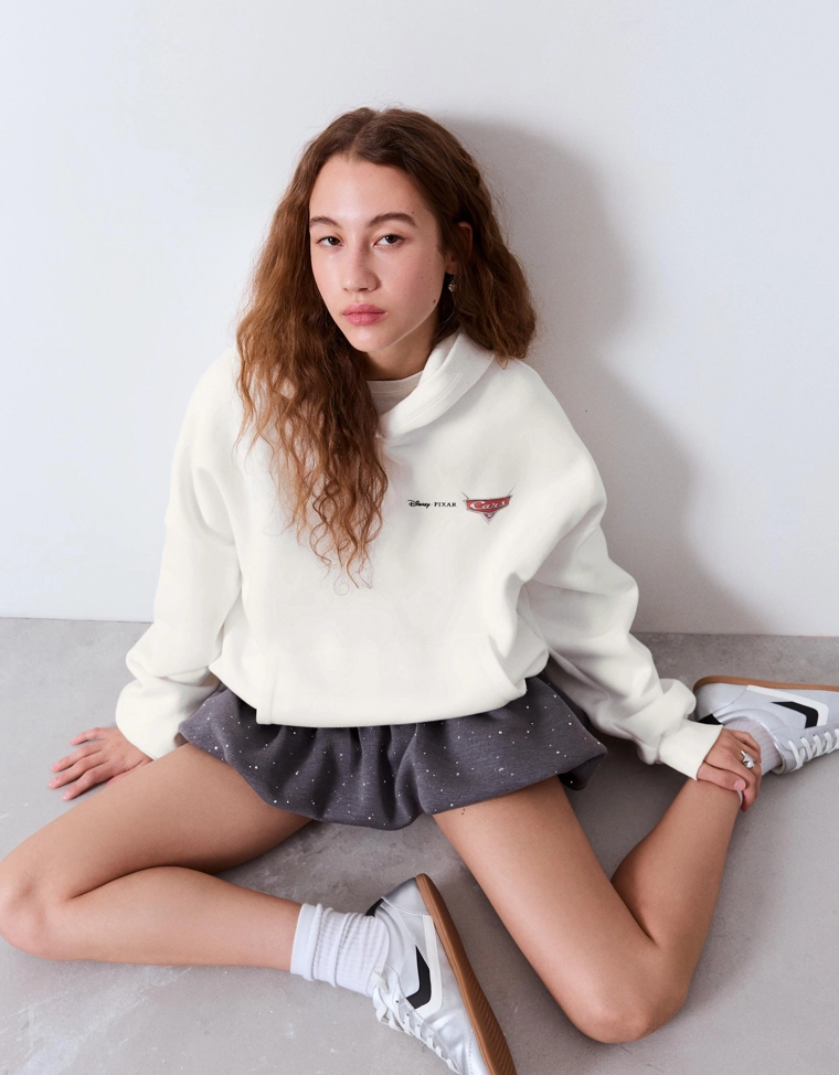 Худи с принтом «Автомобили»