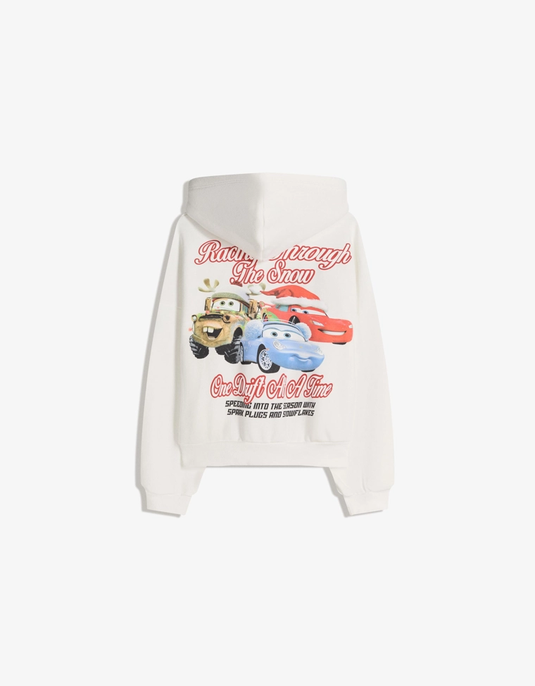 Худи с принтом «Автомобили»