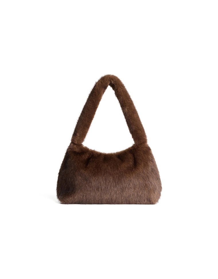 Сумка на плечо из искусственного меха