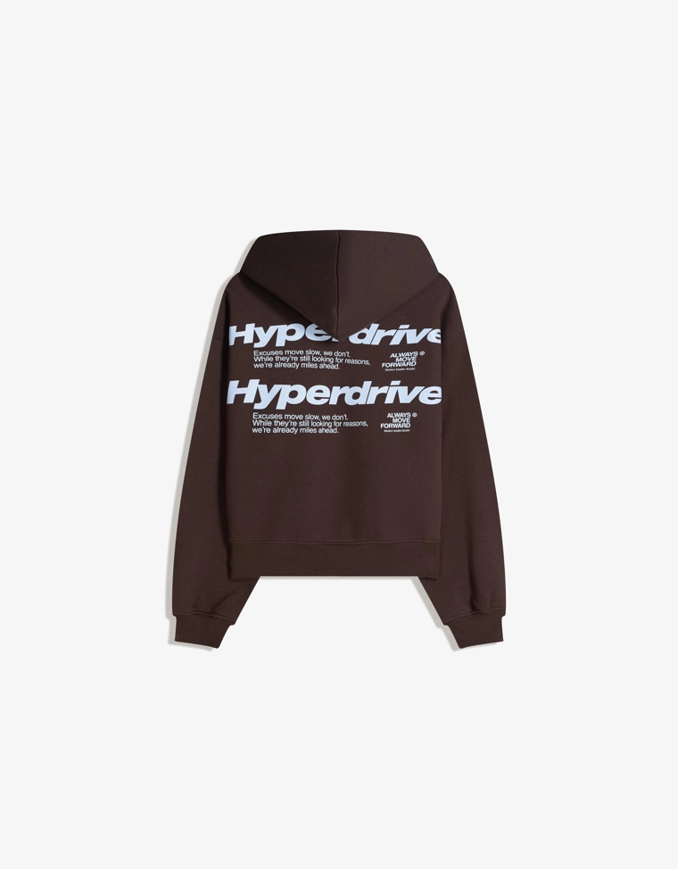 Худи с капюшоном и принтом