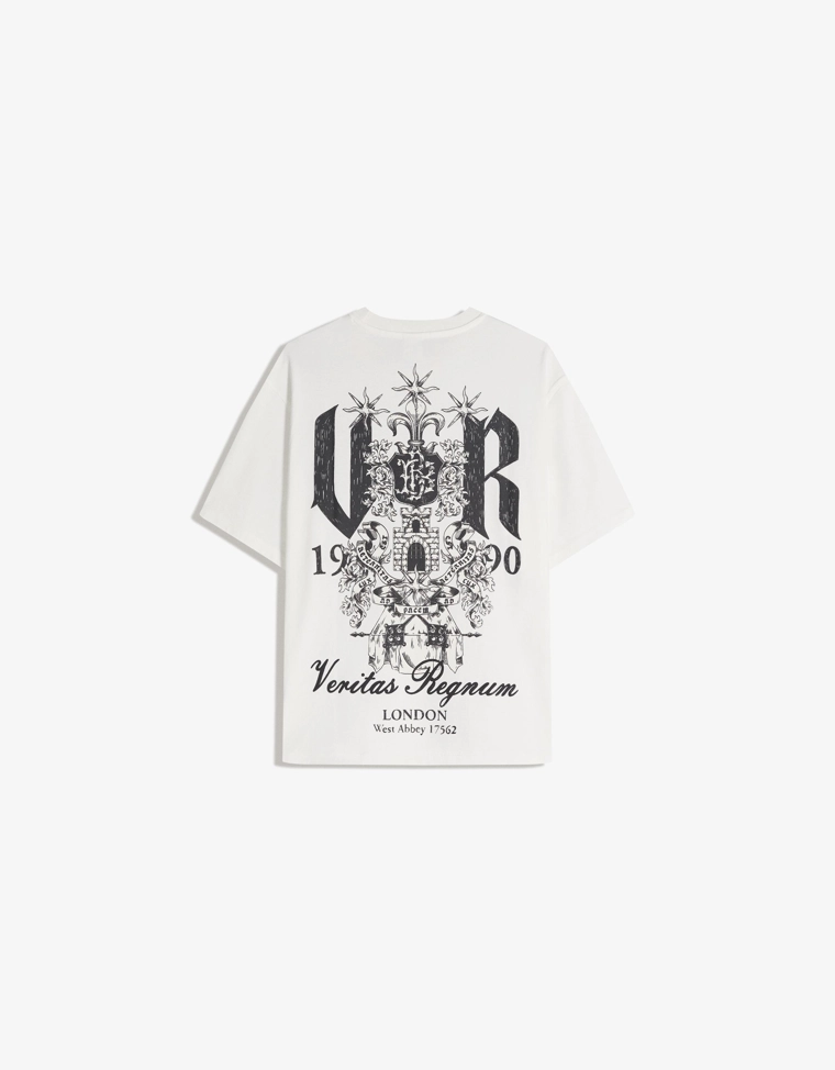 Футболка с короткими рукавами и принтом