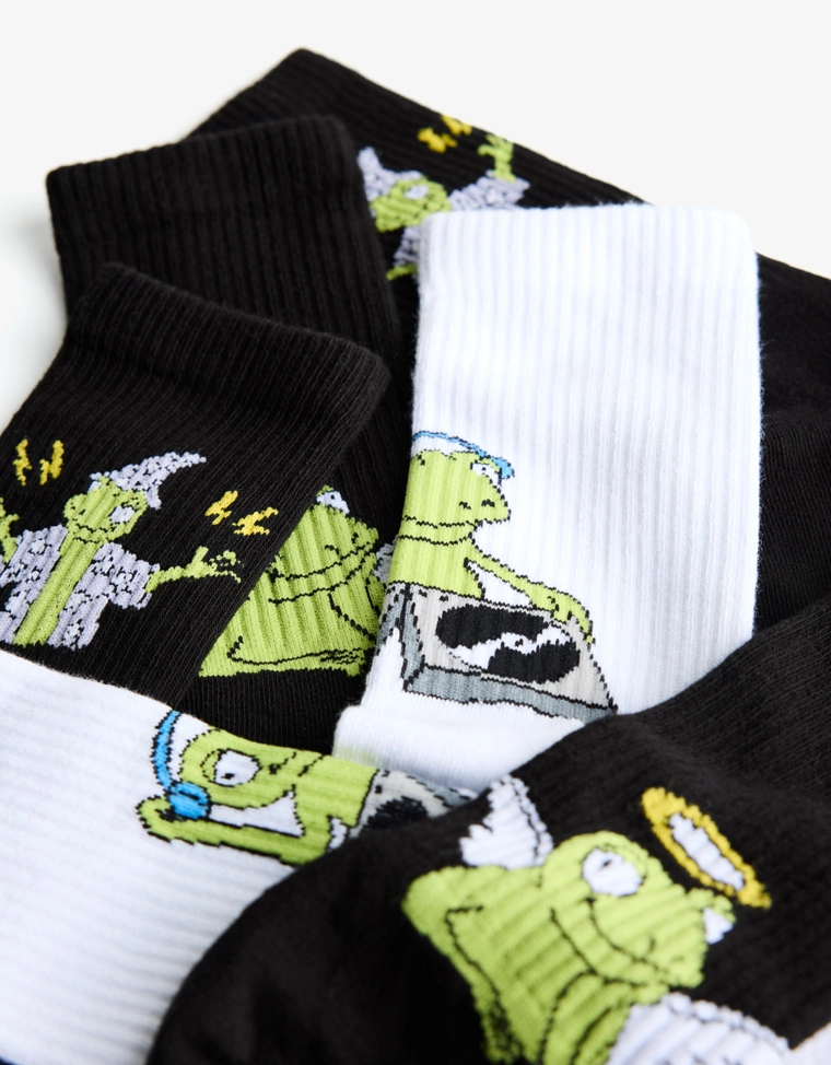 Набор из 3 пар носков с принтом