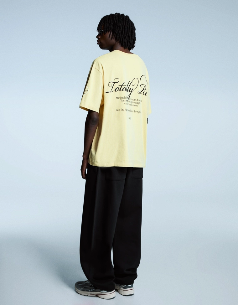 Футболка с короткими рукавами и принтом